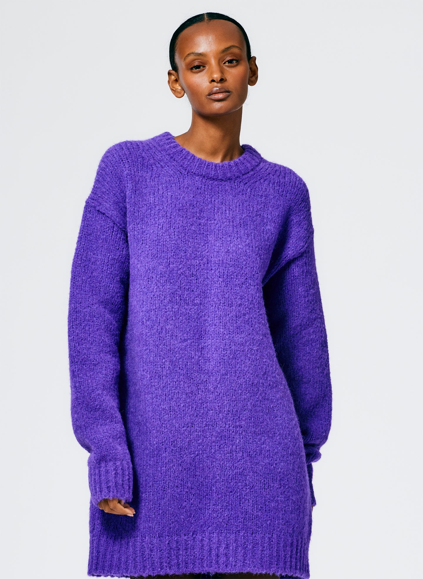 purple fur dress Purple Fur Coat Sequin Dress Outfit Gown For Barbie Silkstone Fashion Royalty FR