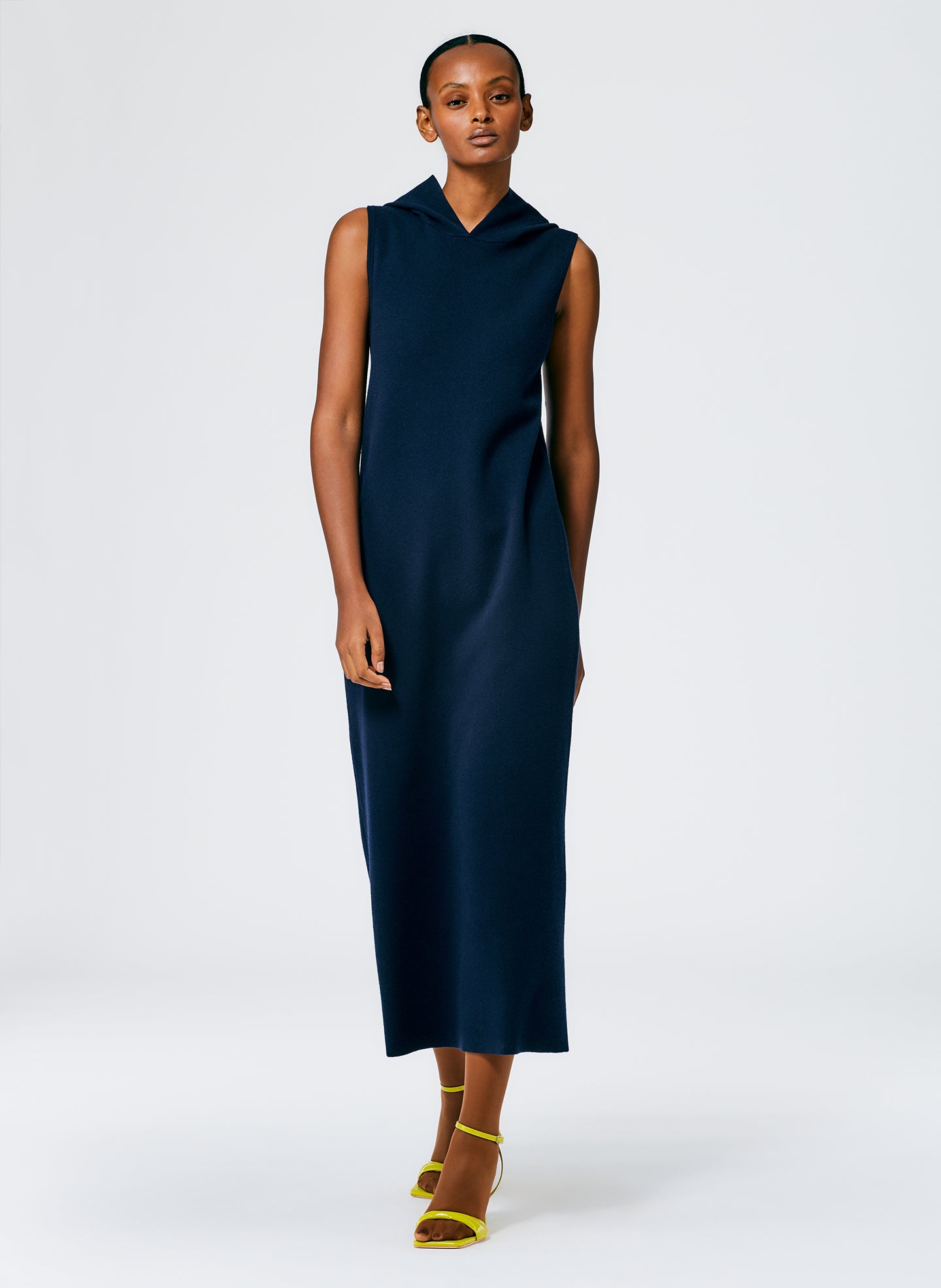 tibi open back sweatshirt dress Tibi Easy Sweatshirt Openback Sweatshirt Dress