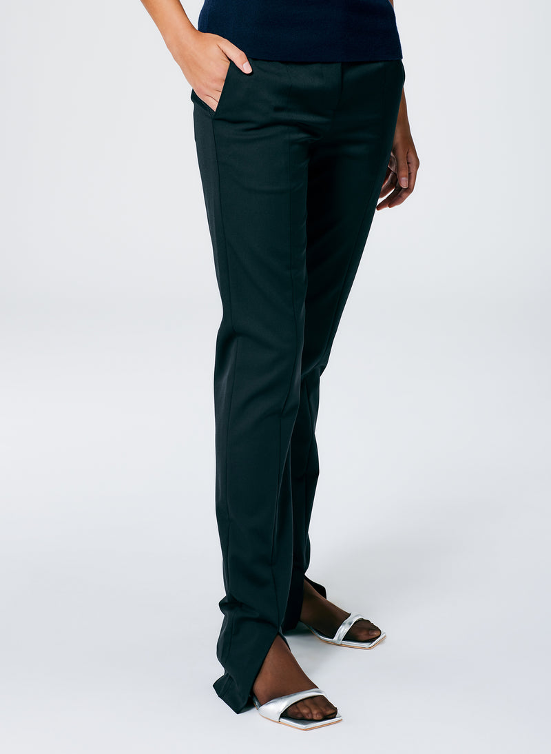 StyleWear Womens Belted Paper Bag Trousers Ladies Tie Up High Waist Slim  Bottom Pants (Black US 4-6) at Amazon Women's Clothing store