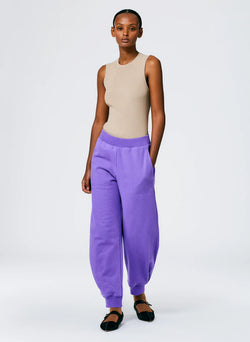 Calder Sweatpant - Long Purple-1