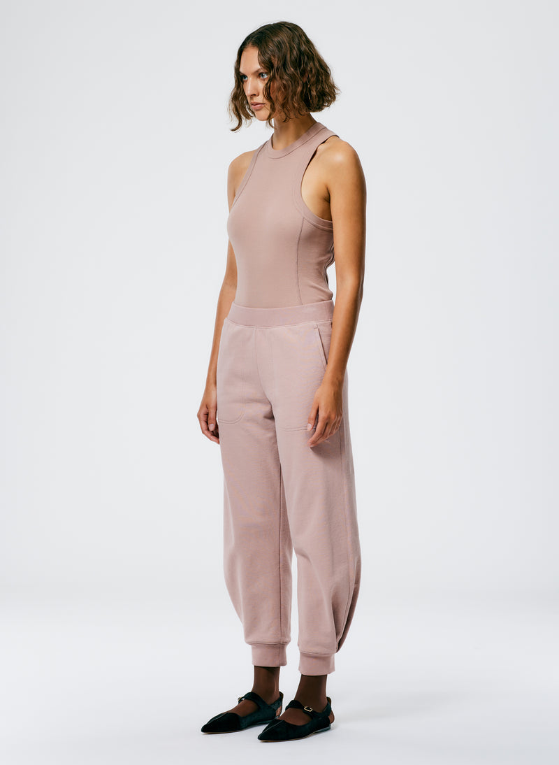 Accolade Straight Leg Sweatpant - Toffee - Toffee / XS