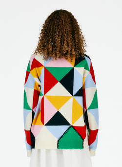 Patchwork Intarsia Sweater Pop Multi-03