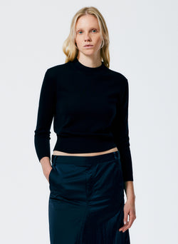 Cashmere Silk Blend Sweater Pullover – Tibi Official