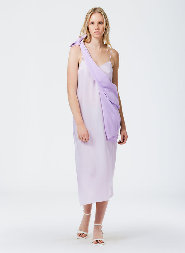 The Slip Dress - Dusty Lavender-1
