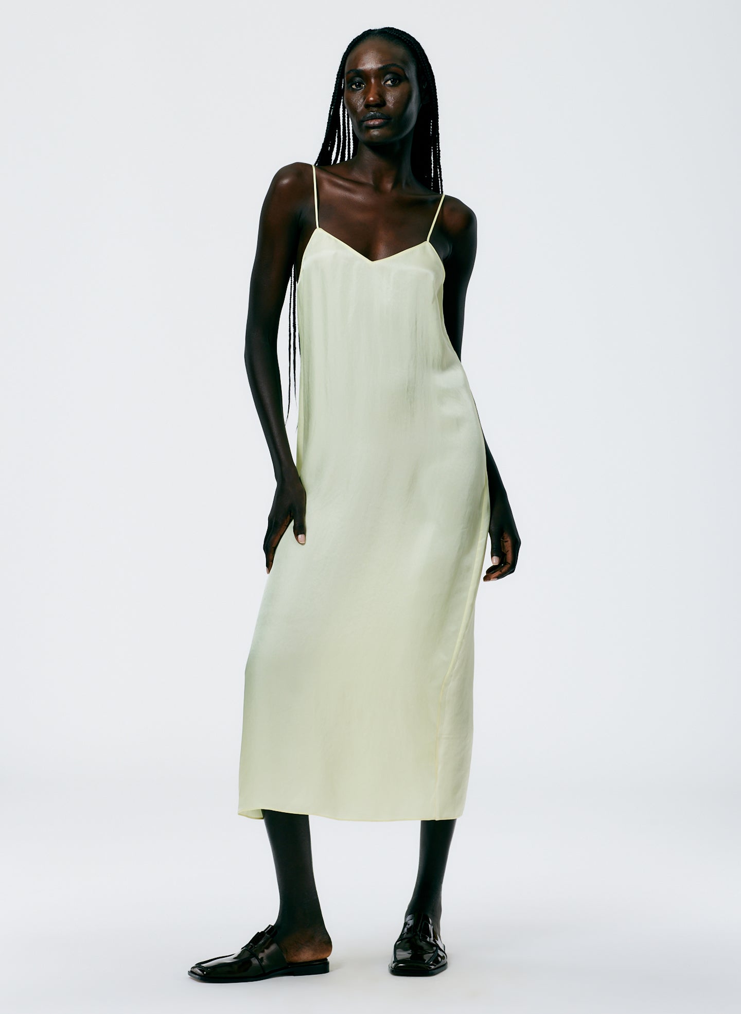 tibi brown slip dress Summer Satin Slip Dress