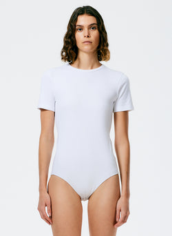 T-Shirting Bodysuit White-1