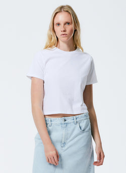 T-Shirting Cropped T-Shirt White-1