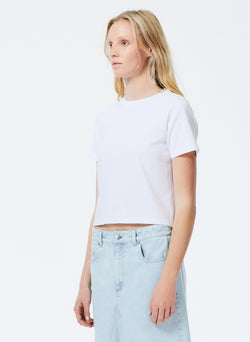 T-Shirting Cropped T-Shirt White-2