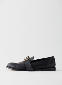 Morris Leather Loafer Black-01