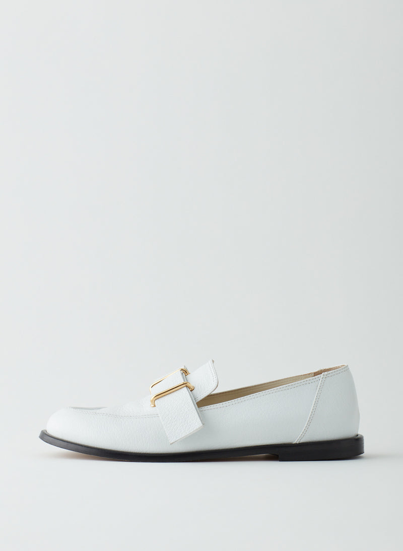 Morris Leather Loafer White-01
