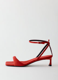 Cameron Suede Sandal Red-01