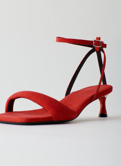 Cameron Suede Sandal Red-06