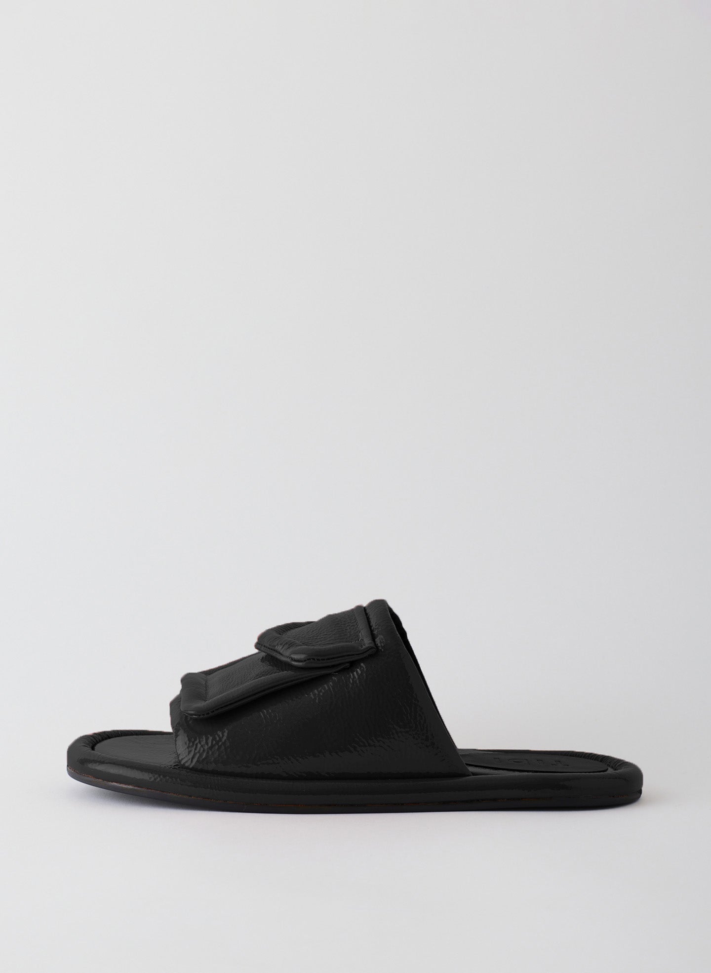 Beryen Naplack Sandal - Black-1