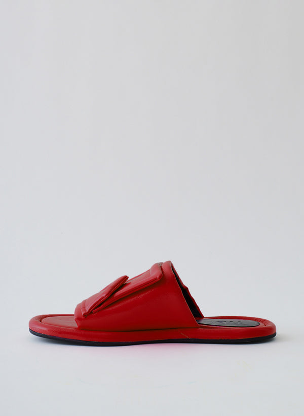 Beryen Naplack Sandal - Red-2
