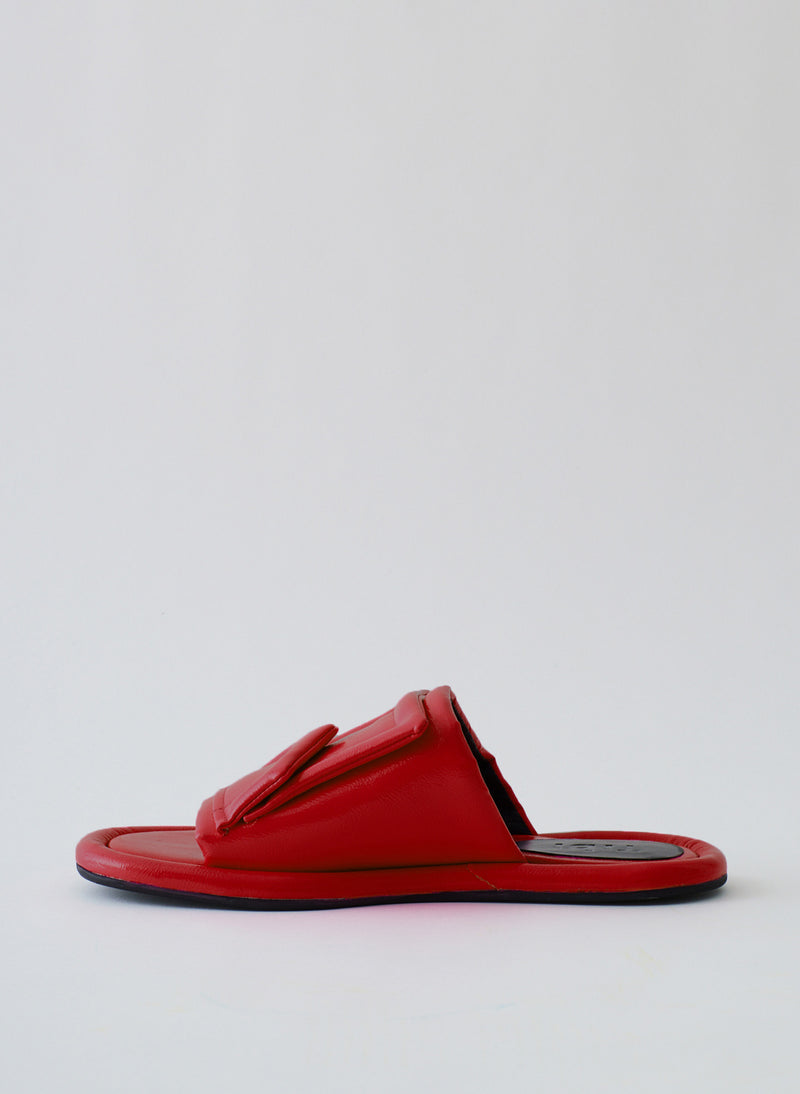 Beryen Naplack Sandal Red-2