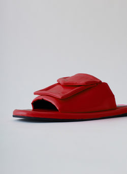 Beryen Naplack Sandal Red-6