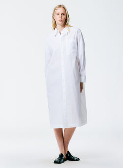 Shirting Shirtdress White-1