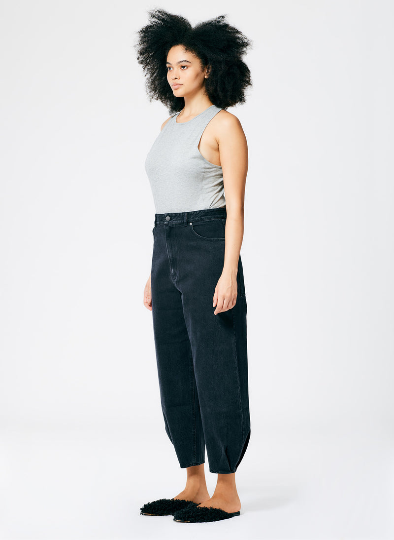 Z1975 FRONT POCKETS DENIM JUMPSUIT - Indigo