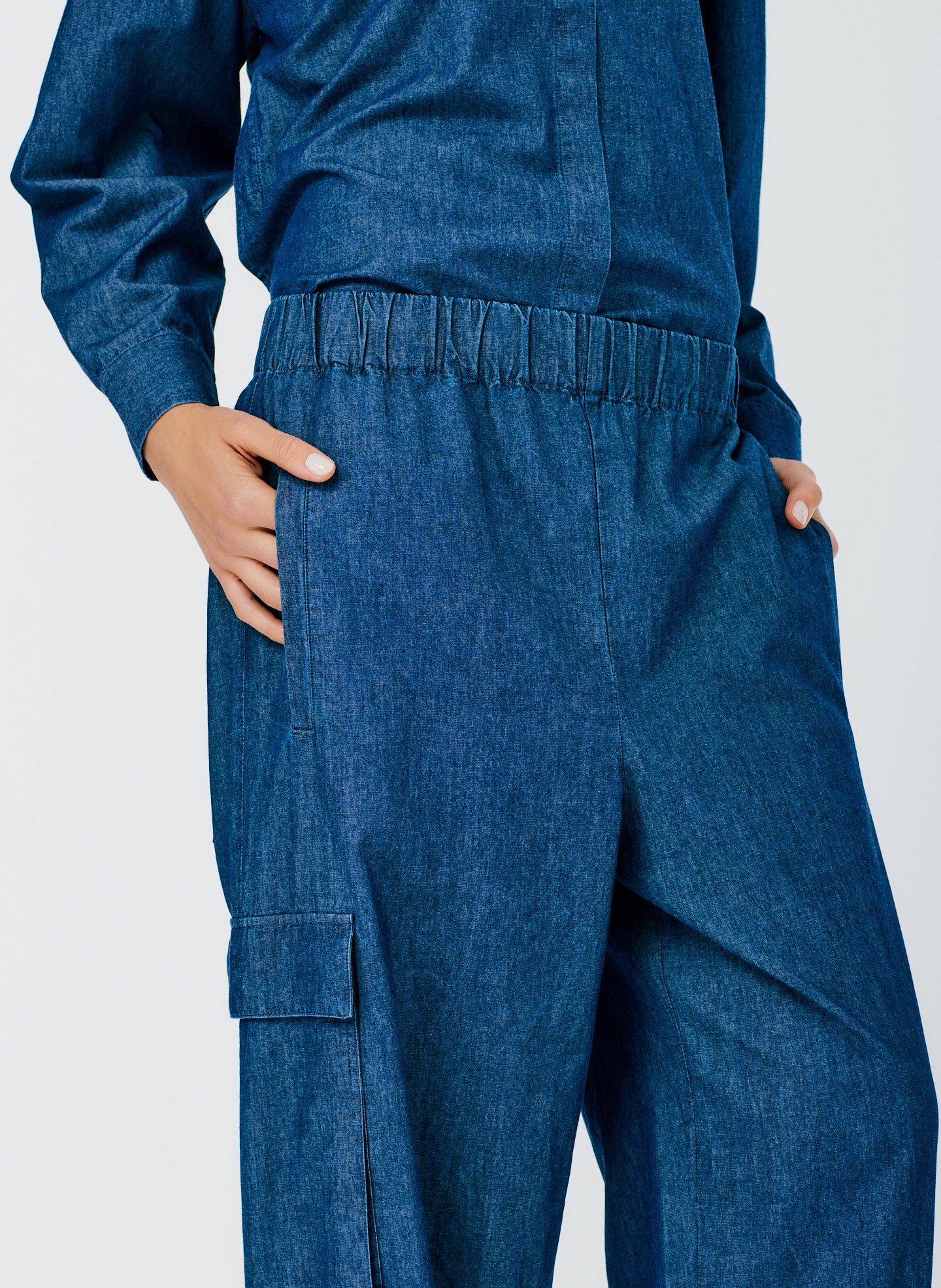 Light Weight Denim Pull On Wilt Jogger