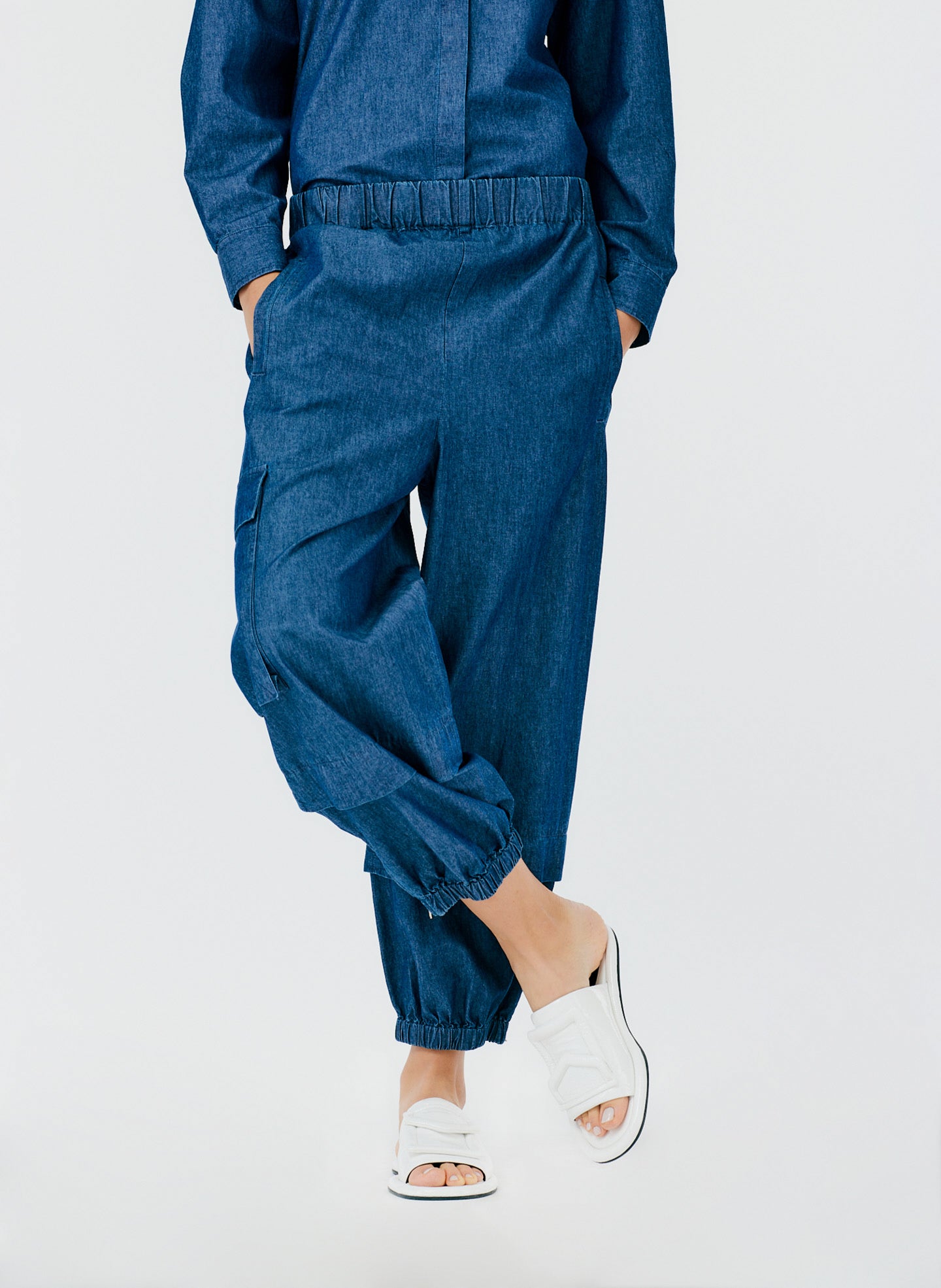 Light Weight Denim Pull On Wilt Jogger