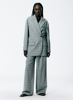 Menswear Suiting Liam Blazer White/Black Multi-3