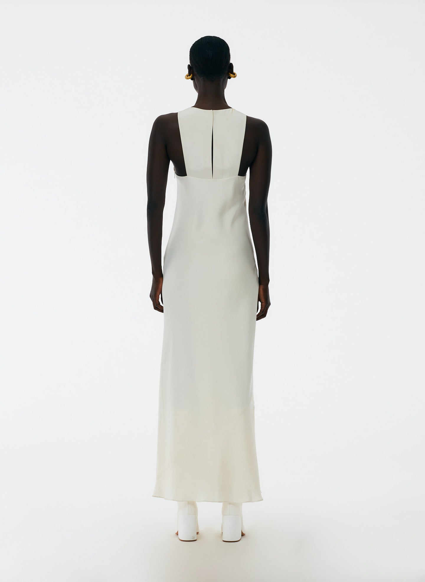 tibi silk bias dress 4-Ply Silk Bias Dress