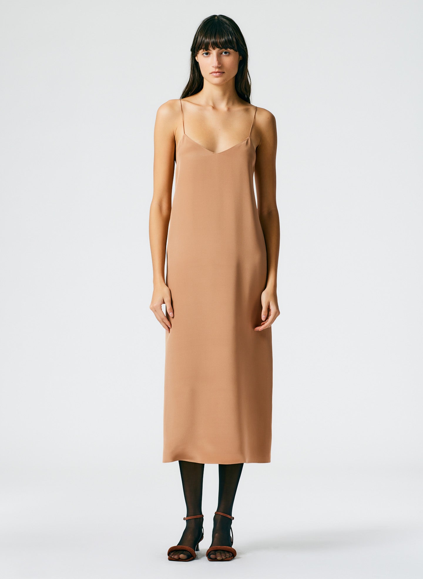 tibi 4 ply silk bias dress Tibi 4-Ply Silk Bias Slip Dress