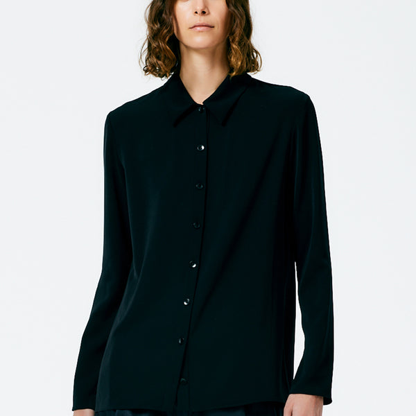 Soft Drape Slim Shirt – Tibi Official