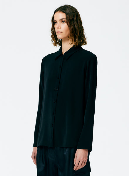 Soft Drape Slim Shirt – Tibi Official