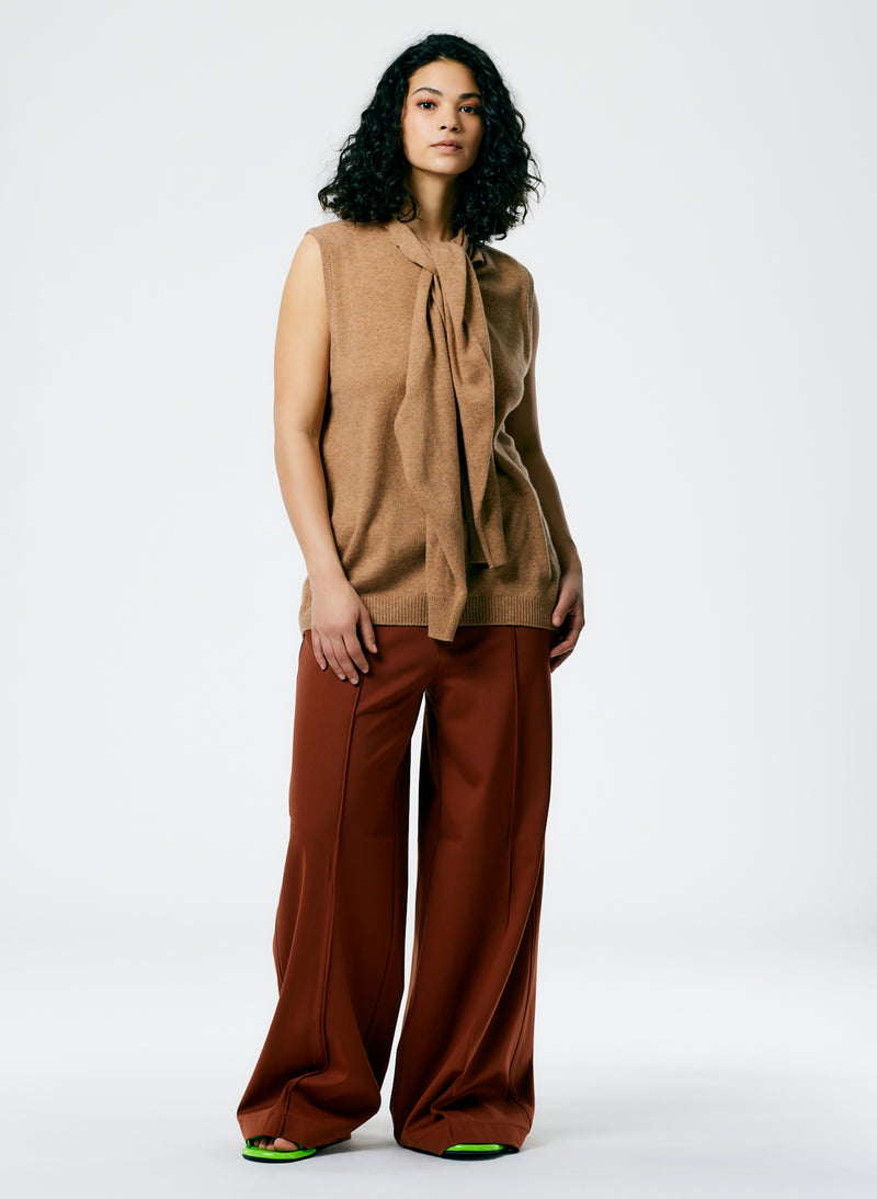 Compact Ultra Stretch Knit Pull On Murray Pant Redwood-3