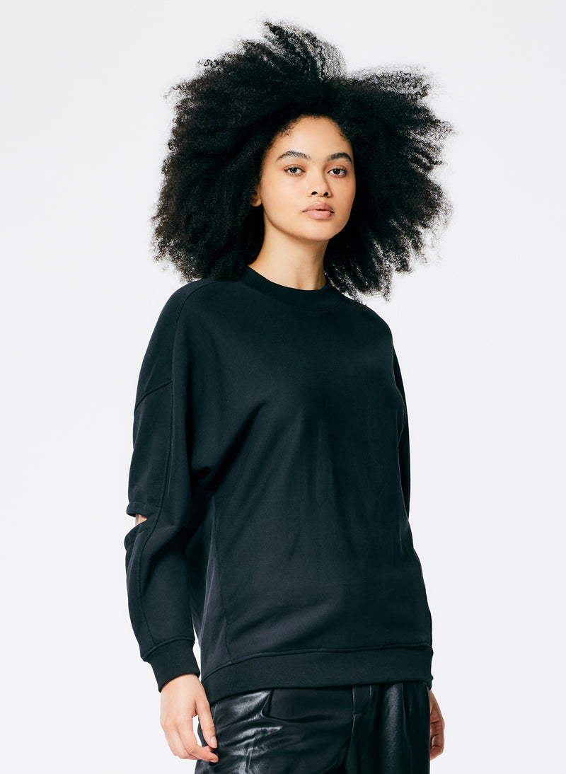 Cocoon Crewneck Sweatshirt – Tibi Official