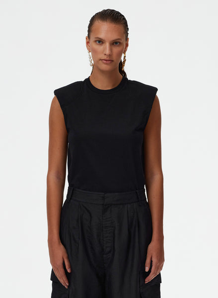 Shoulder Muscle Tee Padded Shoulder Tank Shoulder Pad Padded