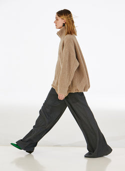 Superfine Wool Flannel Murray Trouser Medium Heather Grey-03