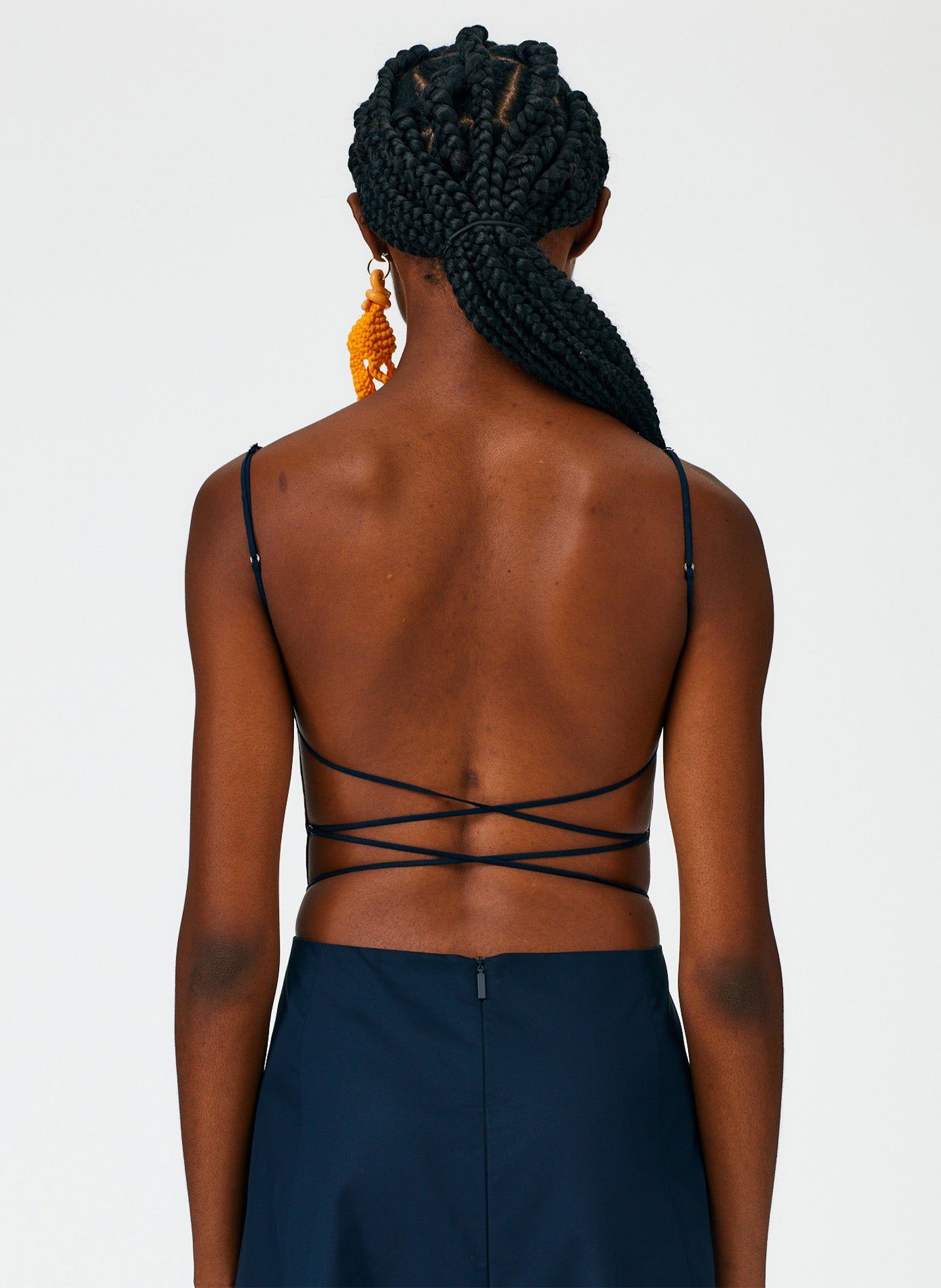 Eco Poplin Strappy Dress Tibi Official Eco Poplin Strappy Dress Tibi Official