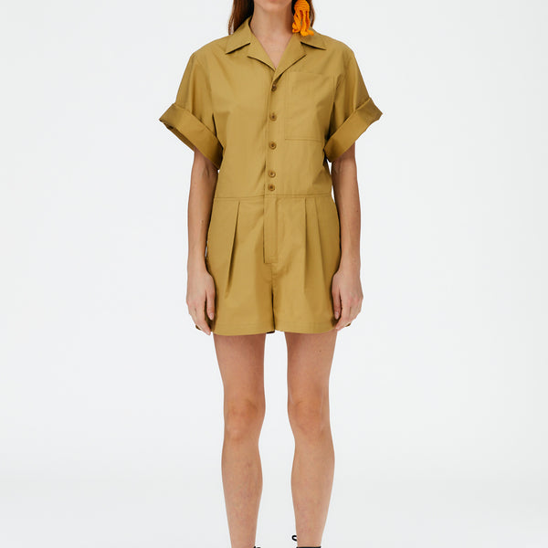 Tibi green hot sale jumpsuit