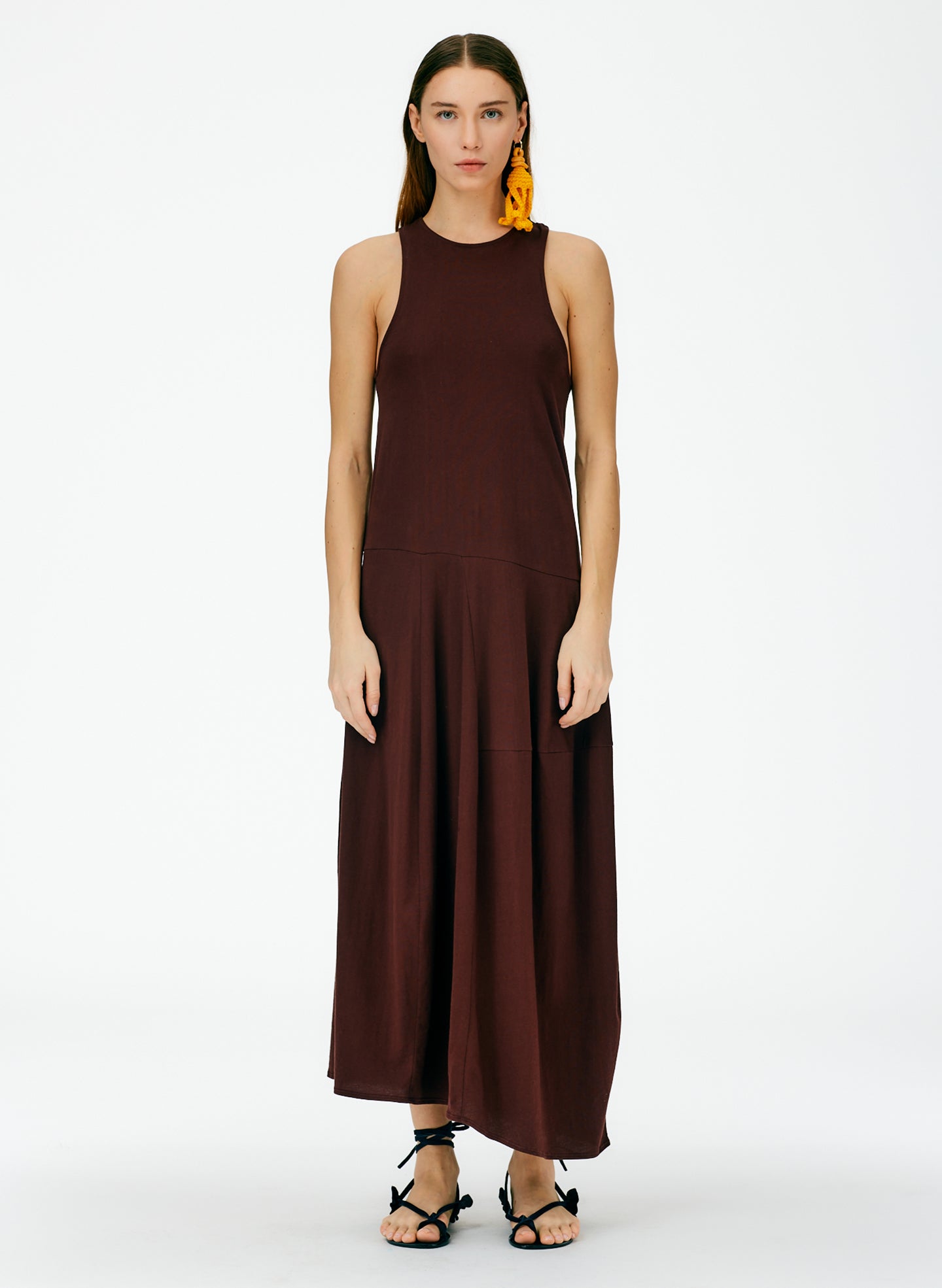 T-Shirt Sleeveless Dress Tibi Official T-Shirt Sleeveless Dress Tibi Official