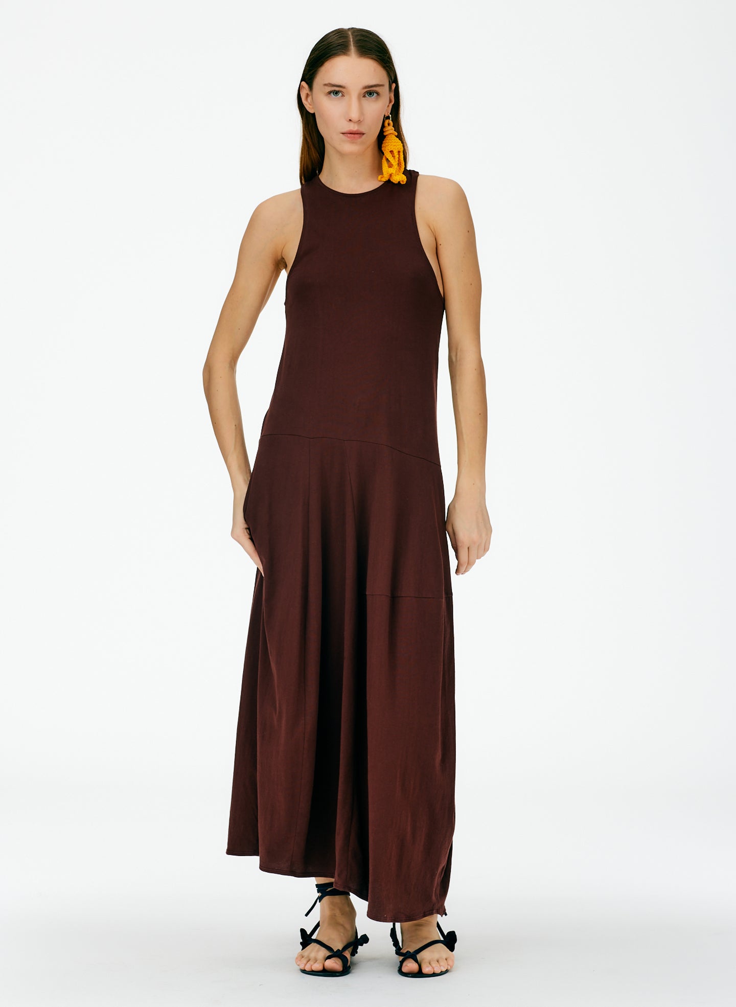 long sleeveless t shirt dress Amazon.com: Womens Sleeveless T Shirt Dress Summer Casual Sleeveless Crew Neck Sundress Knee Length Loose Beach Sun Dress with Pockets Elegant Lounge Loose Sundresses Relaxed Fit Flowy Womens Summer Dresses : Sports