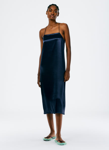 satin dress summer Summer Satin Slip Dress – Tibi Official