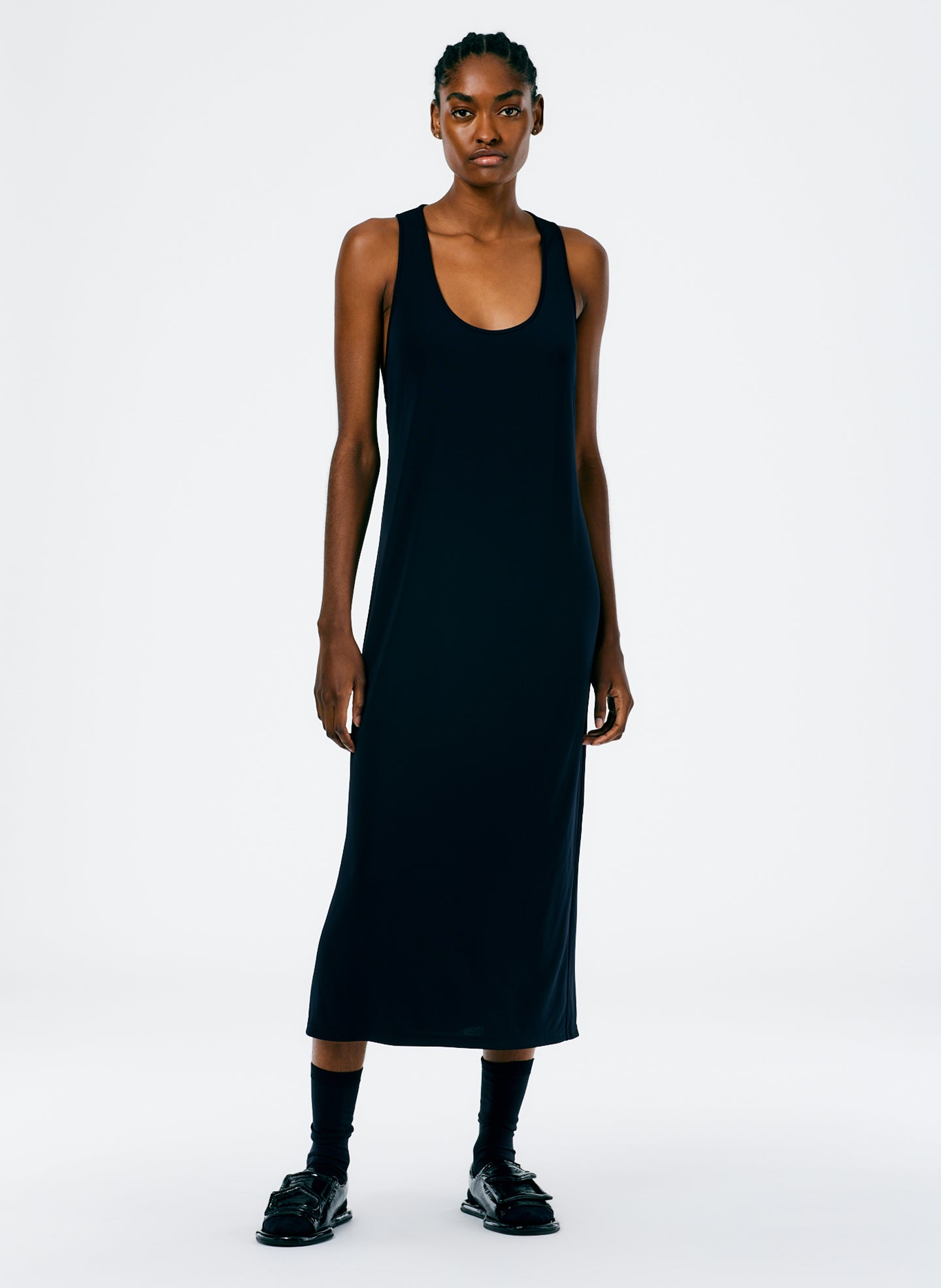 Harlow Jersey Tank Dress Tibi Official Harlow Jersey Tank Dress Tibi Official