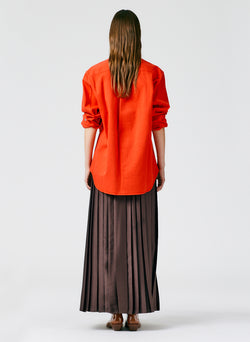 Feather Weight Pleated Pull On Maxi Skirt – Tibi Official