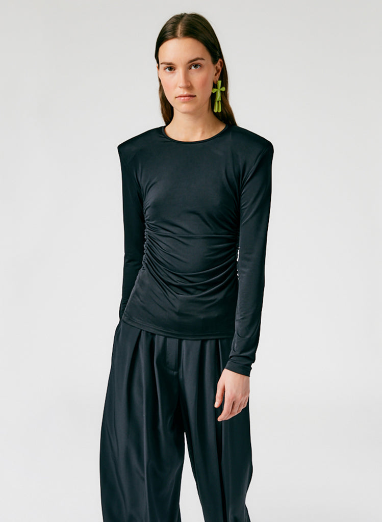 Tibi one online shoulder top